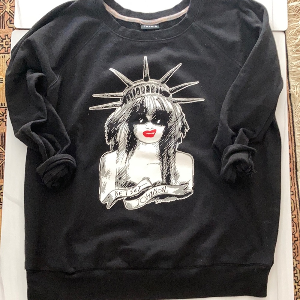 Torrid Betsey Johnson sweatshirt.